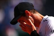 MONTE-CARLO, MONACO - APRIL 20:  Andy Murray of Great Britain looks dejected during his third round match against Albert Ramos-Vinolas of Spain on day 5 of the Monte Carlo Rolex Masters Series at Monte-Carlo Sporting Club on April 20, 2017 in Monte-Carlo, Monaco.  (Photo by Clive Brunskill/Getty Images)